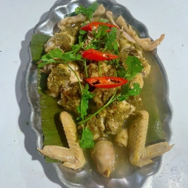 GÀ HẤP MUỐI THẢO MỘC