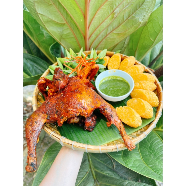 GÀ NƯỚNG MUỐI ỚT 